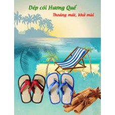 Dép cói xỏ ngón Hương Quế dùng cho nữ. Dép cói xỏ ngón Hương Quế dùng cho nữ.